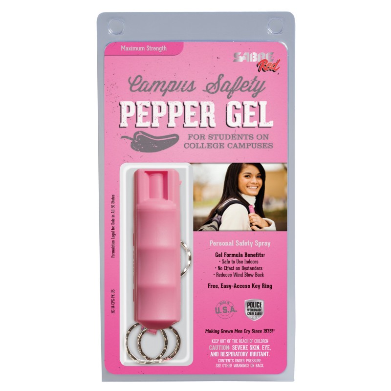SABRE RED CAMPUS SAFETY PEPPER GEL K SABRE RED CAMPUS SAFETY PEPPER GEL K