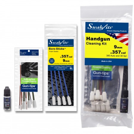 SWAB-ITS HANDGUN CLEANING KIT 9MM