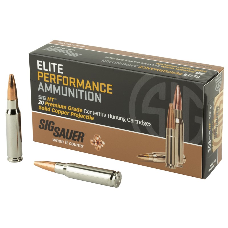 SIG AMMO 308WIN 150GR ELT HNT 20/200 SIG AMMO 308WIN 150GR ELT HNT 20/200