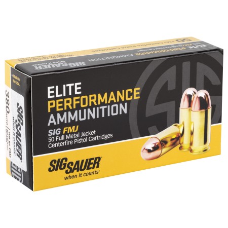 SIG AMMO 380ACP 100GR FMJ 50/1000