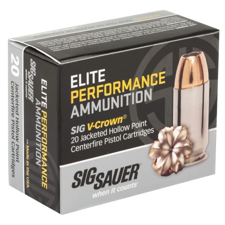 SIG AMMO 45ACP 185GR JHP 20/200