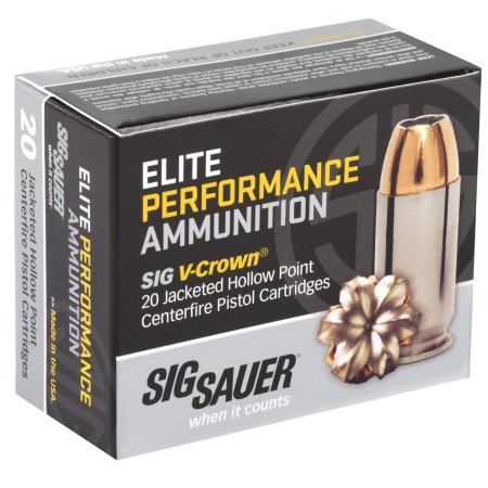 SIG AMMO 45ACP 230GR JHP 20/200