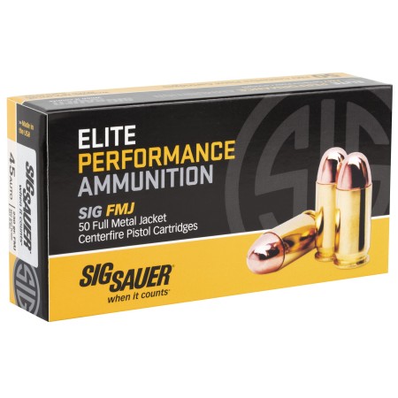 SIG AMMO 45ACP 230GR FMJ 50/1000