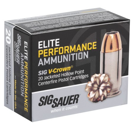 SIG AMMO 9MM 147GR JHP 20/200