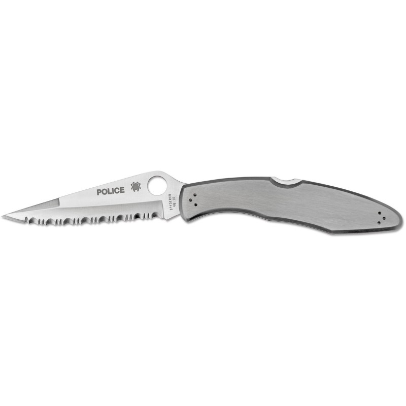 SPYDERCO POLICE STNLS SPYDEREDGE SPYDERCO POLICE STNLS SPYDEREDGE