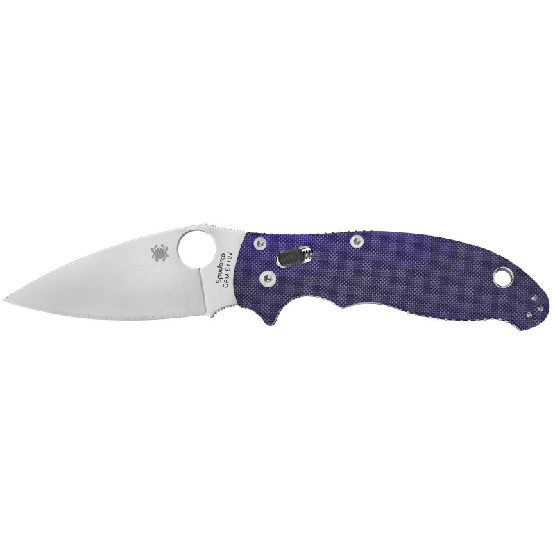 SPYDERCO MANIX 2 G-10 DARK BLUE SPYDERCO MANIX 2 G-10 DARK BLUE