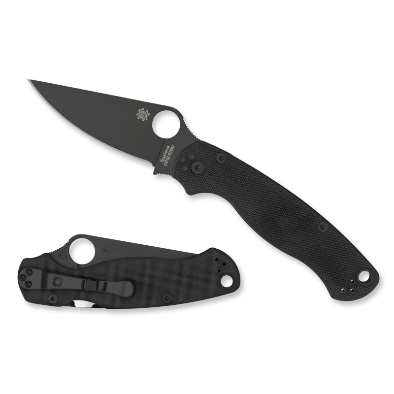 SPYDERCO PARA MILITARY 2 G10 BLK BLD SPYDERCO PARA MILITARY 2 G10 BLK BLD