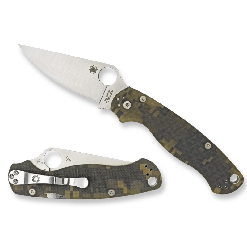 SPYDERCO PARA MILITARY 2 PLAIN SPYDERCO PARA MILITARY 2 PLAIN