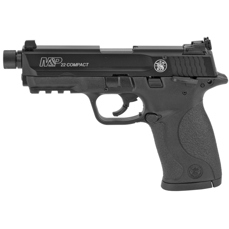 S&W M&P 22LR 3.6" BLK 10RD W/ADPTR S&W M&P 22LR 3.6" BLK 10RD W/ADPTR
