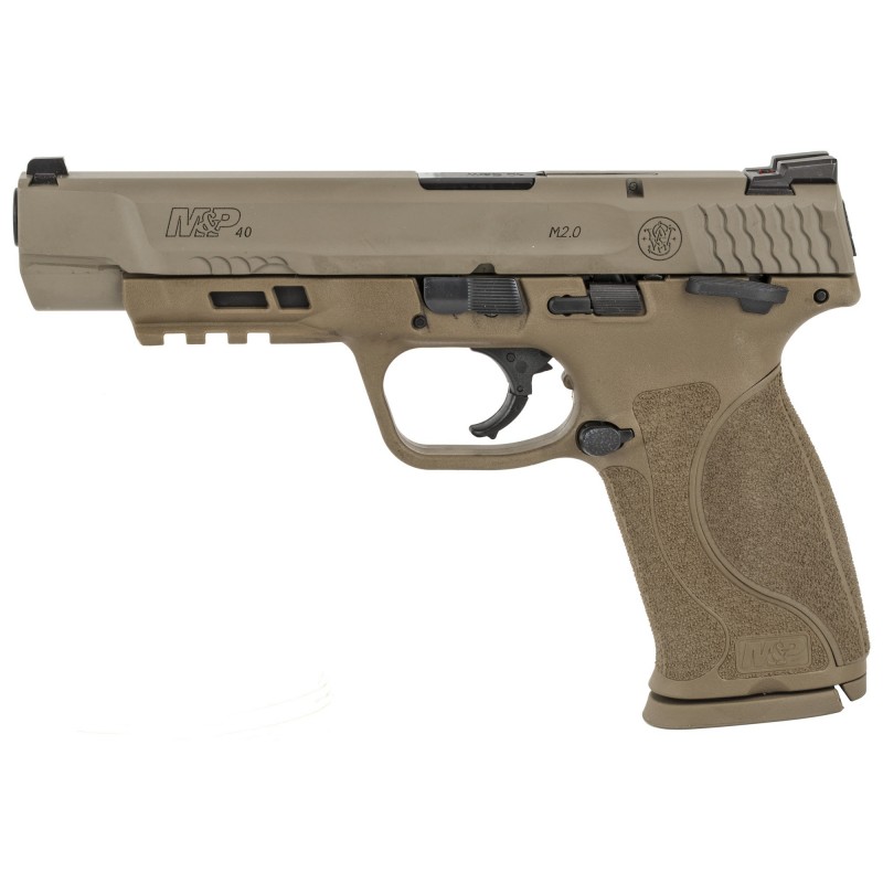 S&W M&P 2.0 40SW 5" 15RD FDE NMS TS