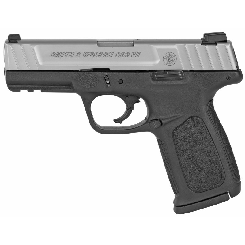 S&W SD9VE 9MM 10RD 4" DT 10.5 2MAGS