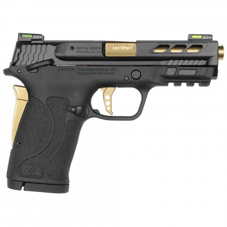 S&W SHIELD 2.0 380ACP 8RD PRTD GOLD