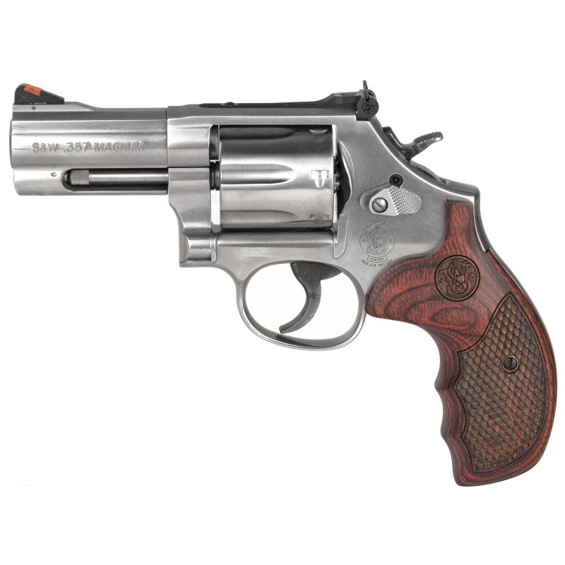 S&W 686 PLUS DLX 3" 357MG STS 7RD WD