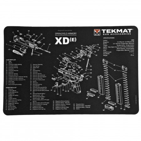 TEKMAT PISTOL MAT SPRNGFLD ARM XDE