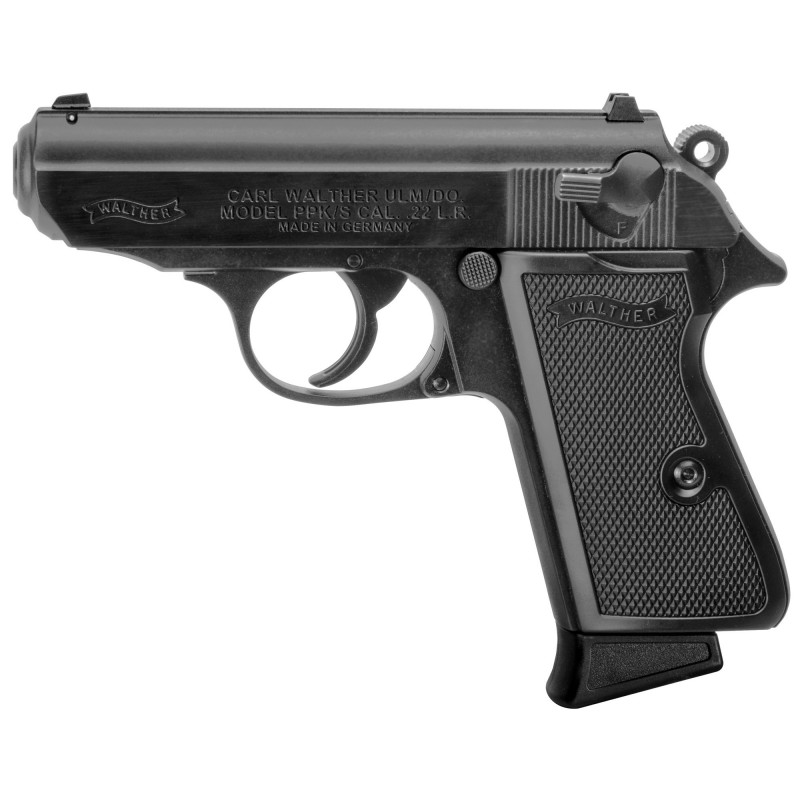 WAL PPK/S 22LR 3.35" 10RD BLK FS WAL PPK/S 22LR 3.35" 10RD BLK FS