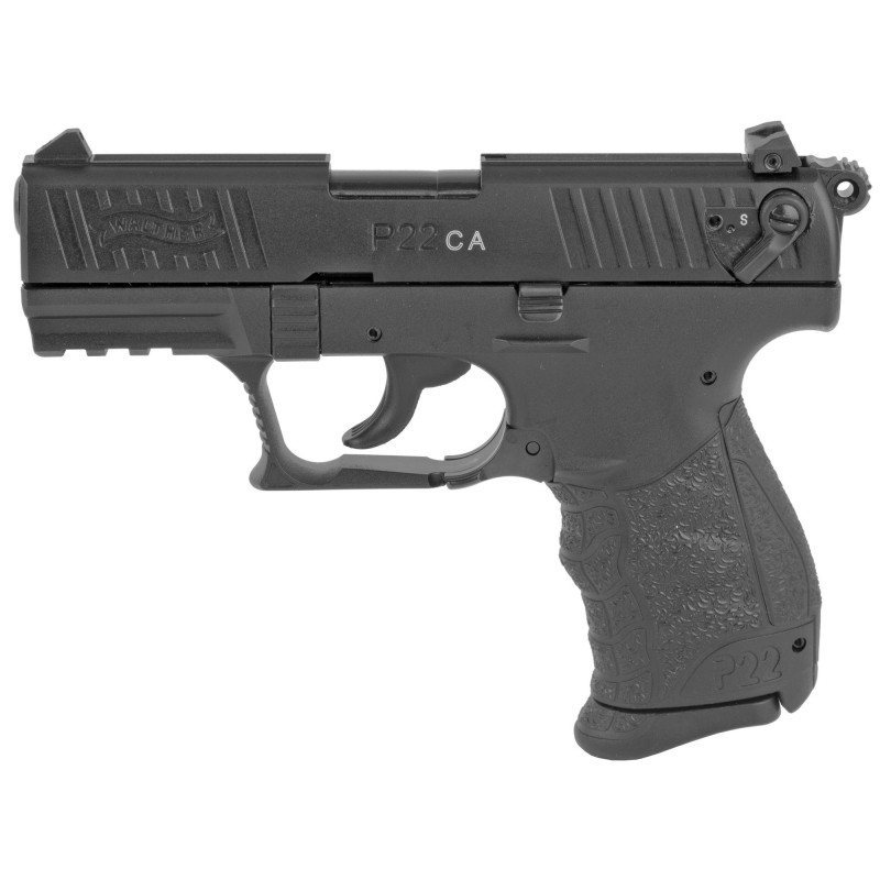 WAL P22 22LR 3.4" BLK 1-10RD CA WAL P22 22LR 3.4" BLK 1-10RD CA