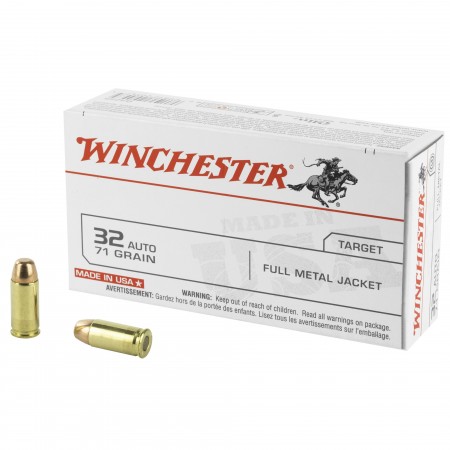 WIN USA 32ACP 71GR FMJ 50/500