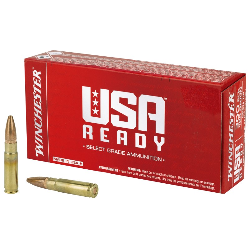 WIN USA RDY 300BLK 125GR 20/200 WIN USA RDY 300BLK 125GR 20/200