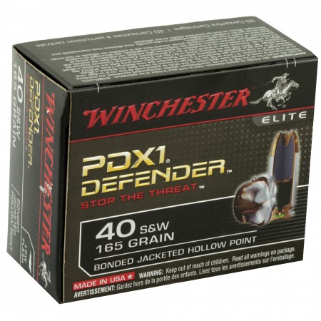 WIN DEFENDER 40SW 165GR JHP 20/200