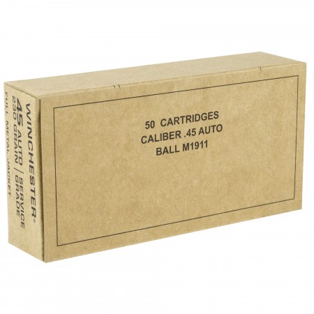 WIN SERVICE GRADE 45ACP 230GR 50/500