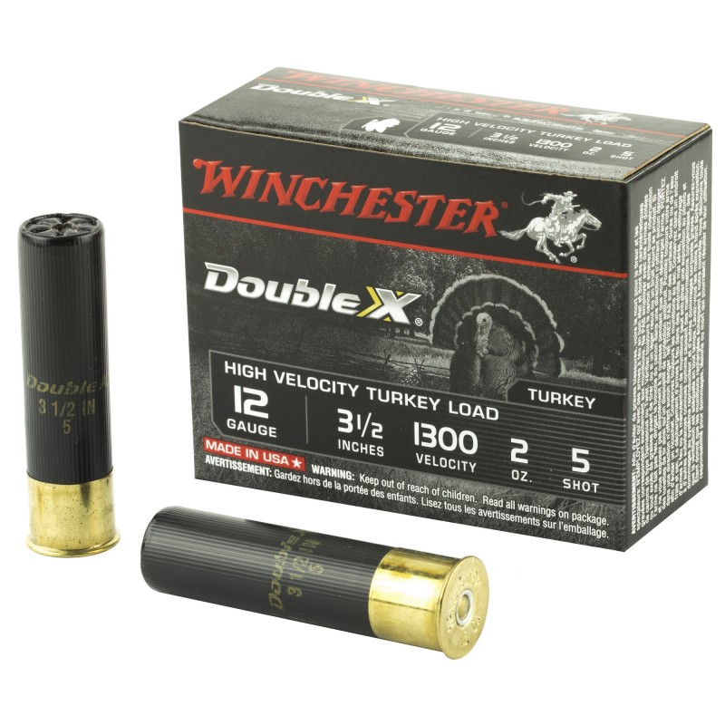 WIN DBL X HV TRKY 12GA 3.5" 5 10/ WIN DBL X HV TRKY 12GA 3.5" 5 10/