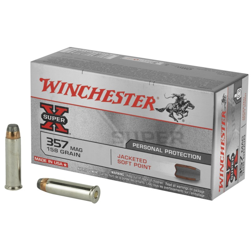 WIN SPRX 357MAG 158GR JSP 50/500 WIN SPRX 357MAG 158GR JSP 50/500