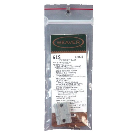 WEAVER 61S SAV 110/111 REAR SILVER