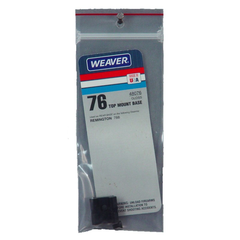 WEAVER 76 REM 788 REAR BASE
