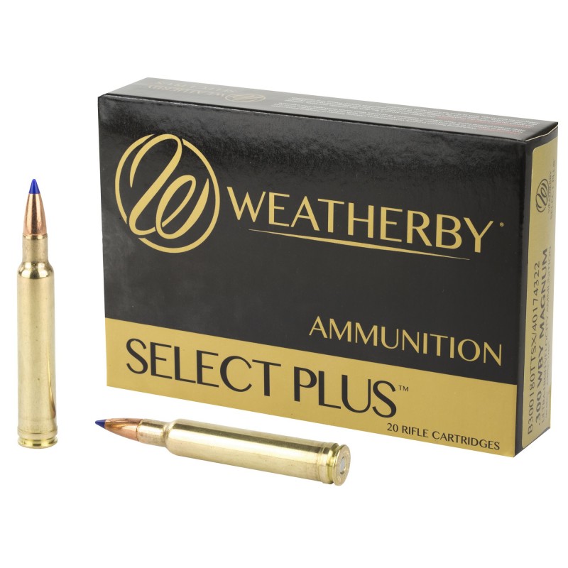 WBY AMMO 300WBY 180GR TTSX 20/200 WBY AMMO 300WBY 180GR TTSX 20/200