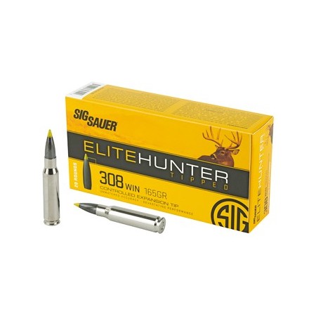 SIG AMMO 308WIN 165GR ETH 20/200