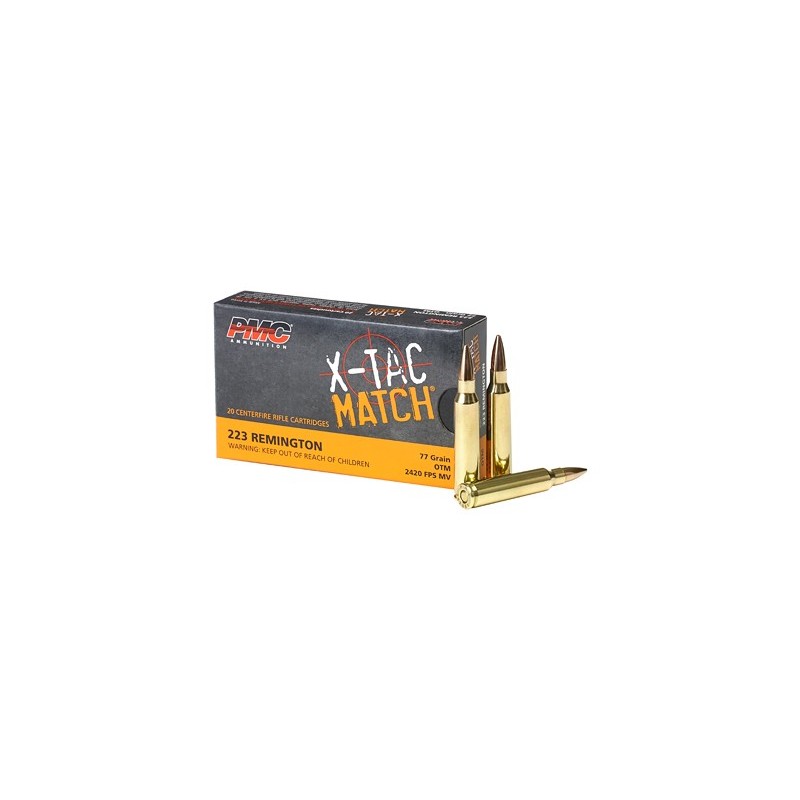PMC XTACM 223REM 77GR OTM SIERRA BT
