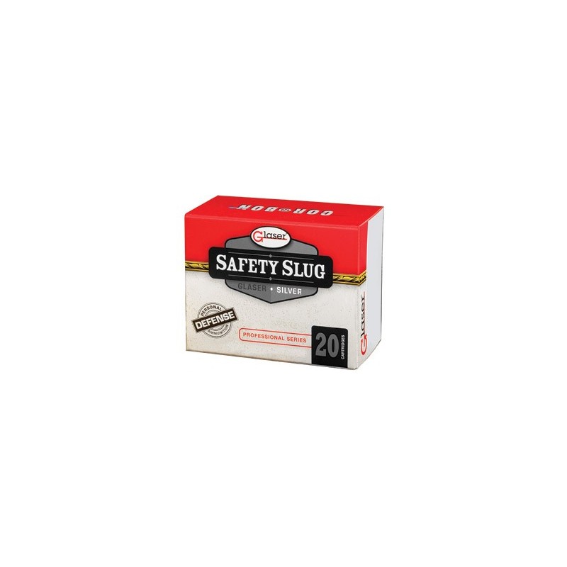 GLASER SILVER 380ACP 70GR 20/500