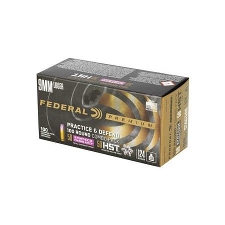 FED PRCTC & DFND 9MM HST/SYN 124GR