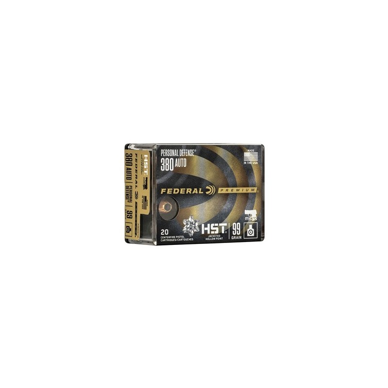 FED HYDRA-SHOK DEEP 380AUTO 99GR 20/