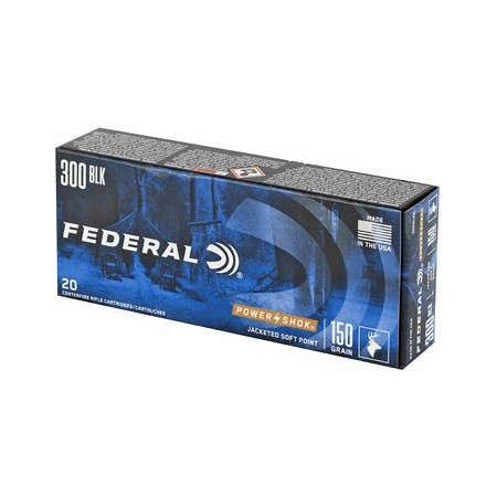 FED 300BLK 150GR POWER-SHK SP 20/200