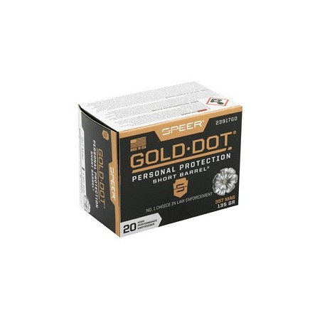 SPR GOLD DOT 357MG 135G HP SB 20/200