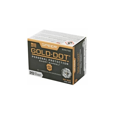 SPR GOLD DOT 357MG 135G HP SB 20/200