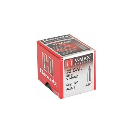 HRNDY V-MAX 22 CAL .224 55GR 100CT