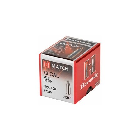HRNDY MATCH 22CAL .224 52GR 100CT