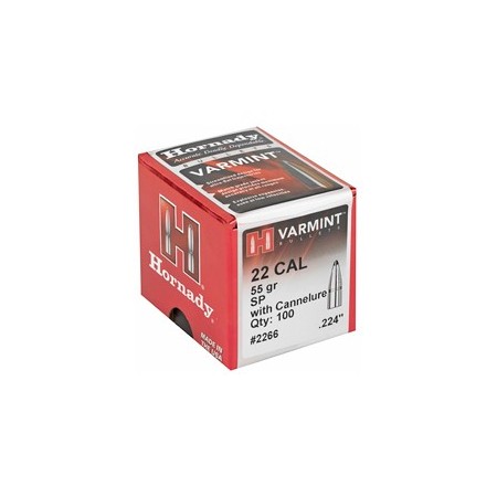 HRNDY 22CAL .224 55GR SP W/C 100CT