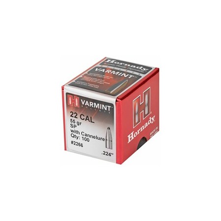 HRNDY 22CAL .224 55GR SP W/C 100CT