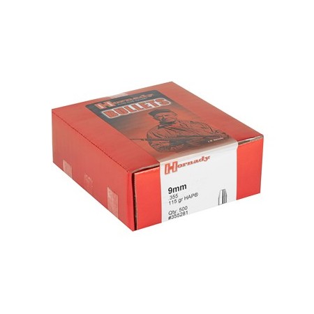 HRNDY HAP 9MM .355 115GR 500CT