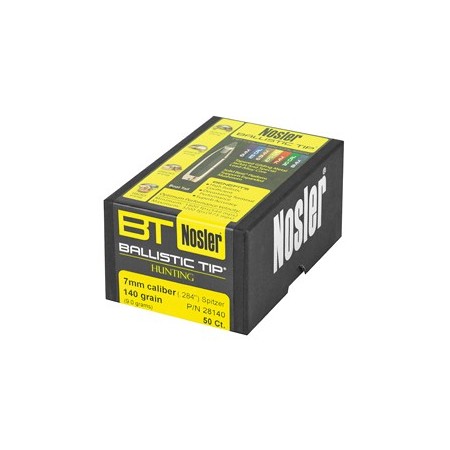 NOSLER 7MM 140GR BALLISTIC TIP 50CT