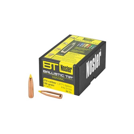NOSLER 270 CAL 150GR 50CT