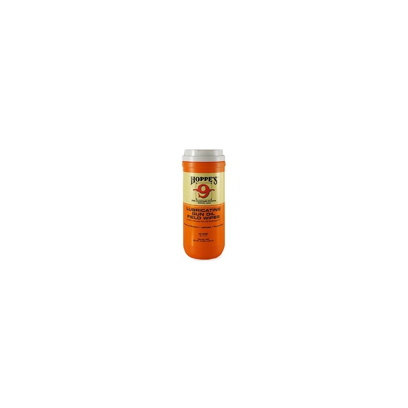 HOPPES GUN OIL FIELD WIPES 6"X7" 60C HOPPES GUN OIL FIELD WIPES 6"X7" 60C