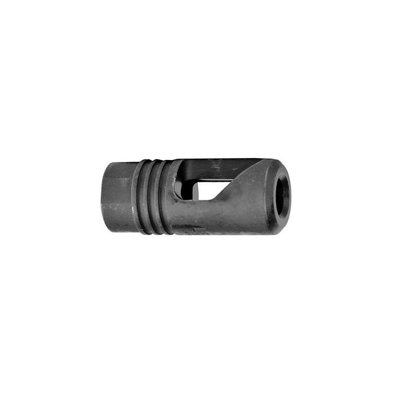 LBE AK47 DUAL PRT FLASH HIDER 14X1LH LBE AK47 DUAL PRT FLASH HIDER 14X1LH