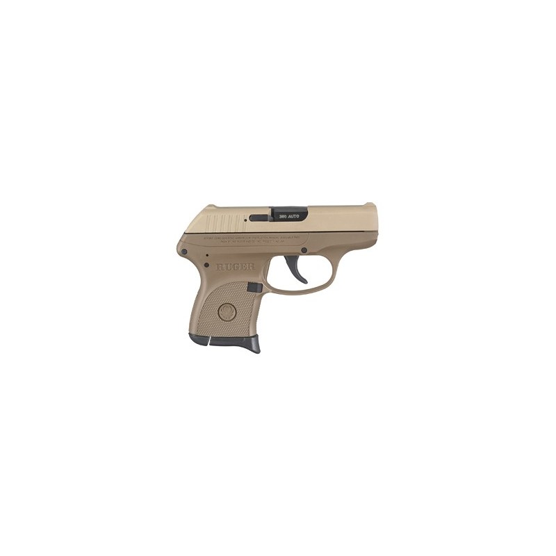 RUGER LCP 380ACP 2.75" FDE CKOTE 6RD RUGER LCP 380ACP 2.75" FDE CKOTE 6RD