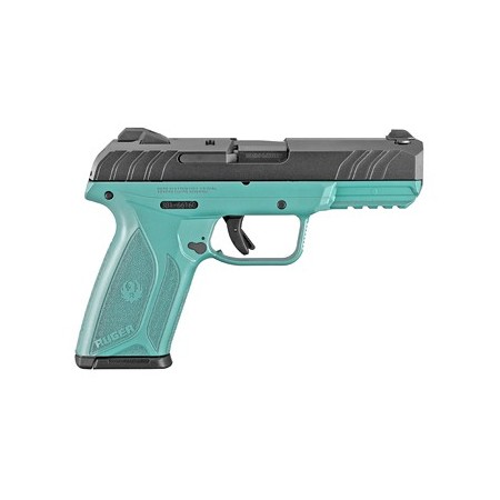 RUGER SEC9 9MM 4" TURQ 15RD