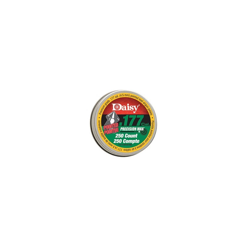 DAISY 250-CT .177 POINTED PELLET TIN DAISY 250-CT .177 POINTED PELLET TIN