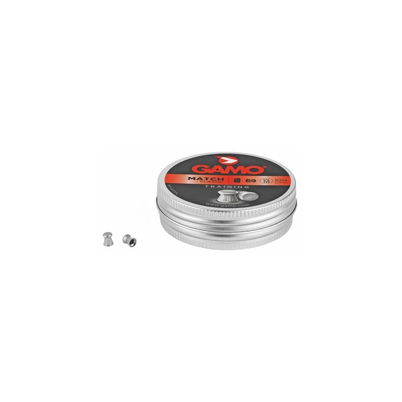 GAMO 250 MATCH PELLTS FLAT NOSE .177 GAMO 250 MATCH PELLTS FLAT NOSE .177